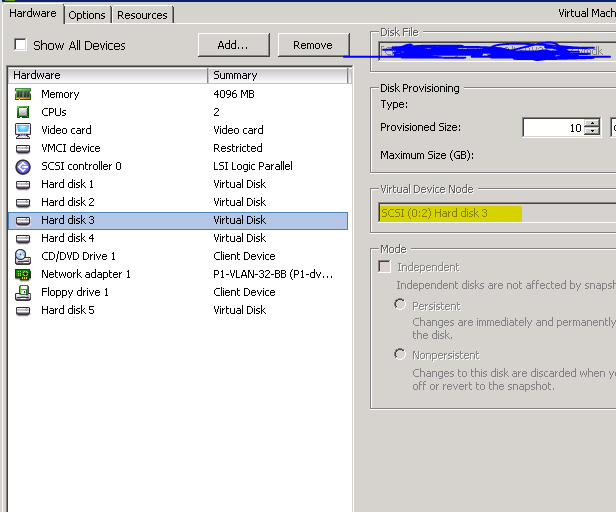 Vmware/ESX verwijder online scsi disk op linux client Wiki GravenICT